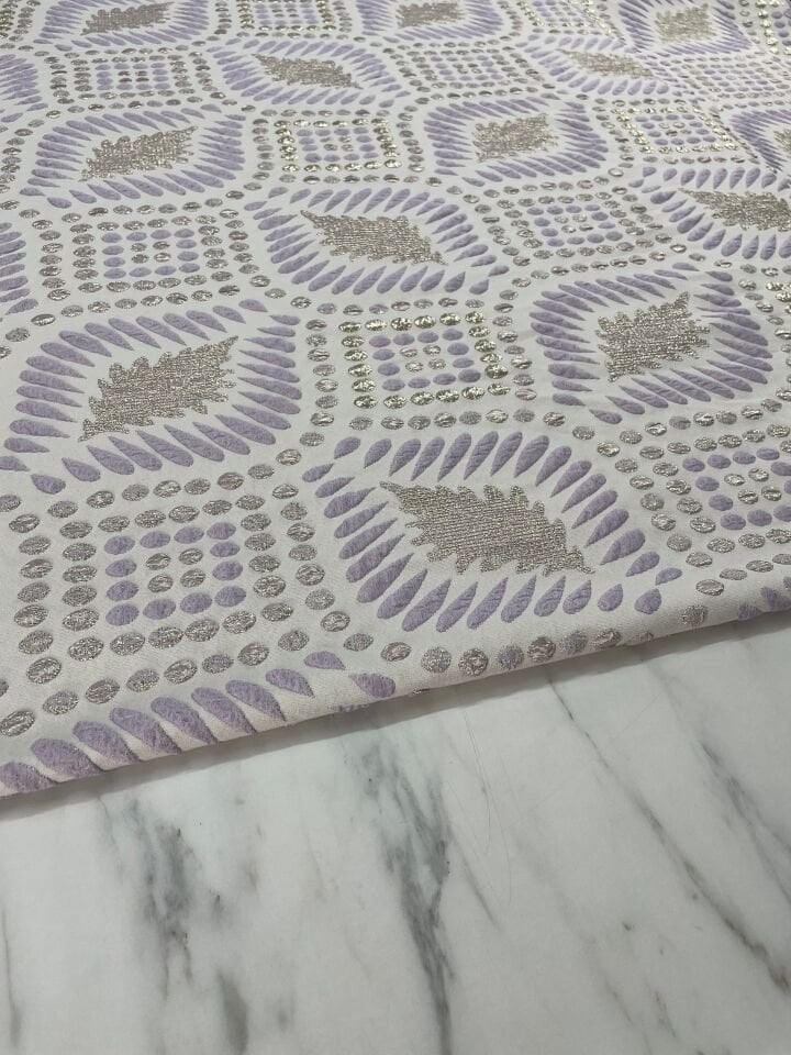 Groningen Desen Elbiselik Brokar Kumaş