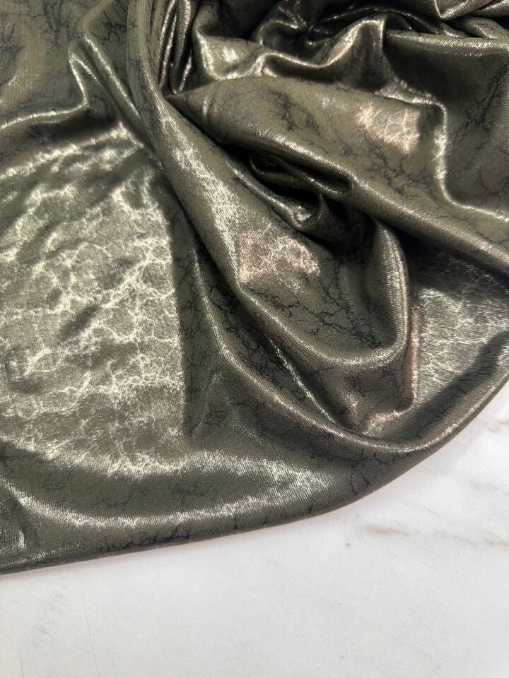 Lameli Likralı penye Yumuşak Dökümlü