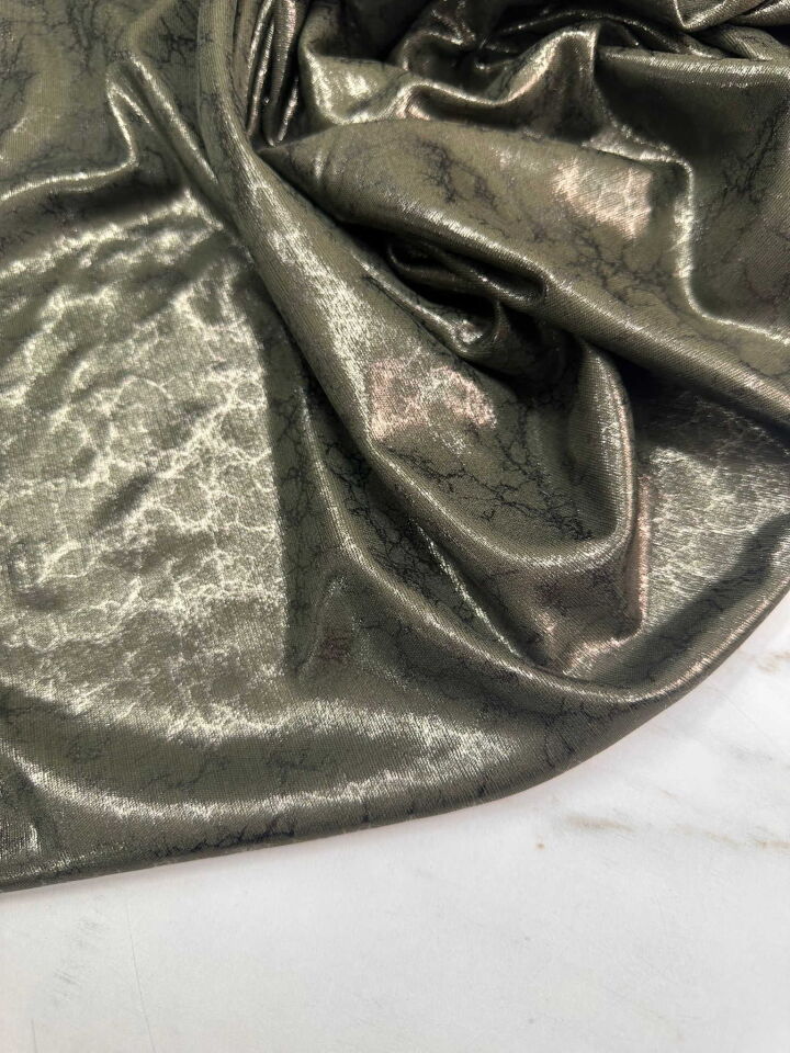 Lameli Likralı penye Yumuşak Dökümlü
