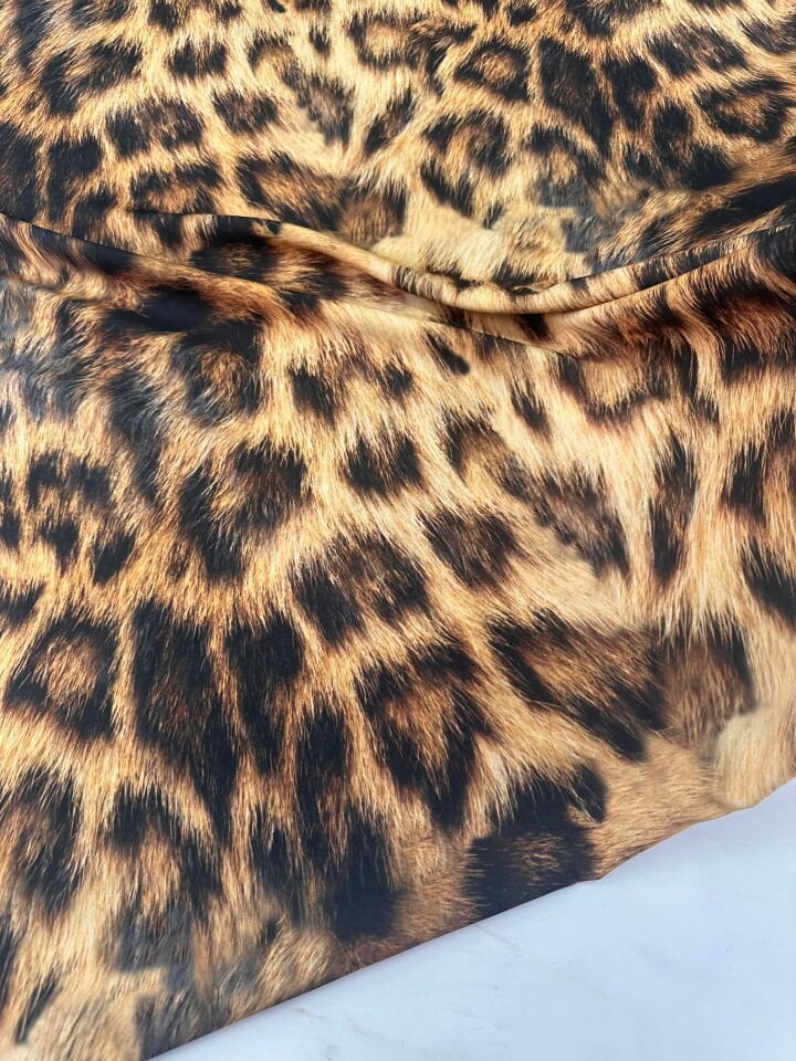 Desenli Krep Kumaş Elbise Etek Gömlek Şalvar