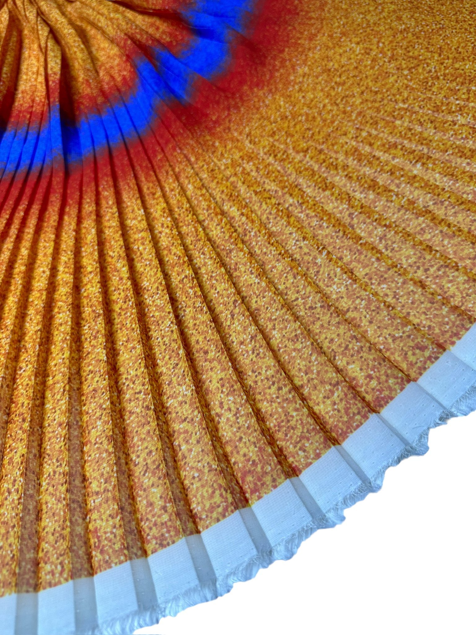 Leonar Desen Ebiselik Eteklik Pilise Şifon Kumaş