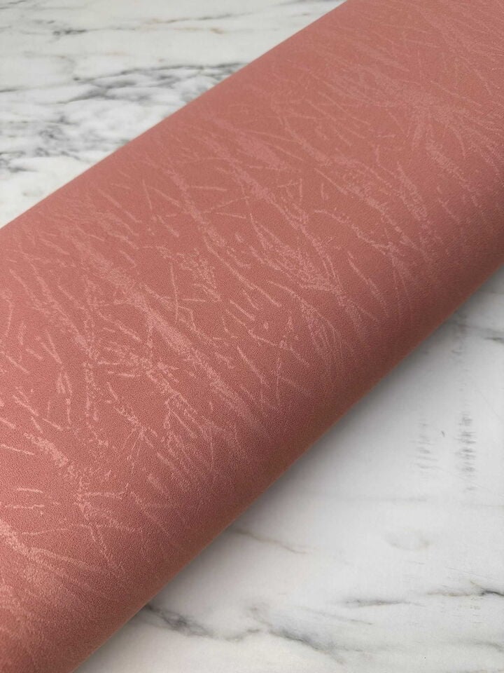 Fantazi Yakma Somon Rubi Krep Dökümlü Yumuşak