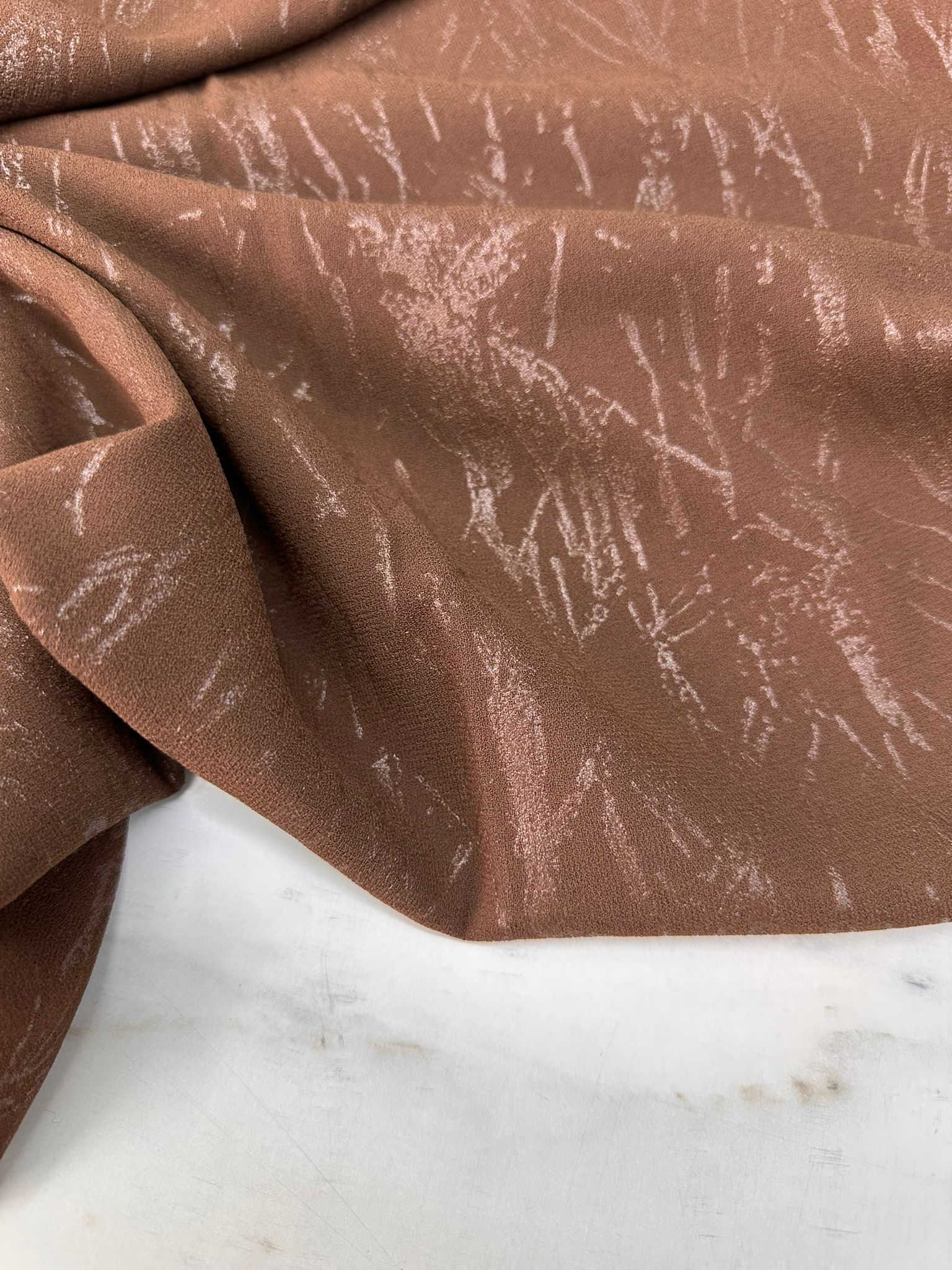 Fantazi Ürün Kahfe Yakma Rubi Krep Dökümlü Yumuşak