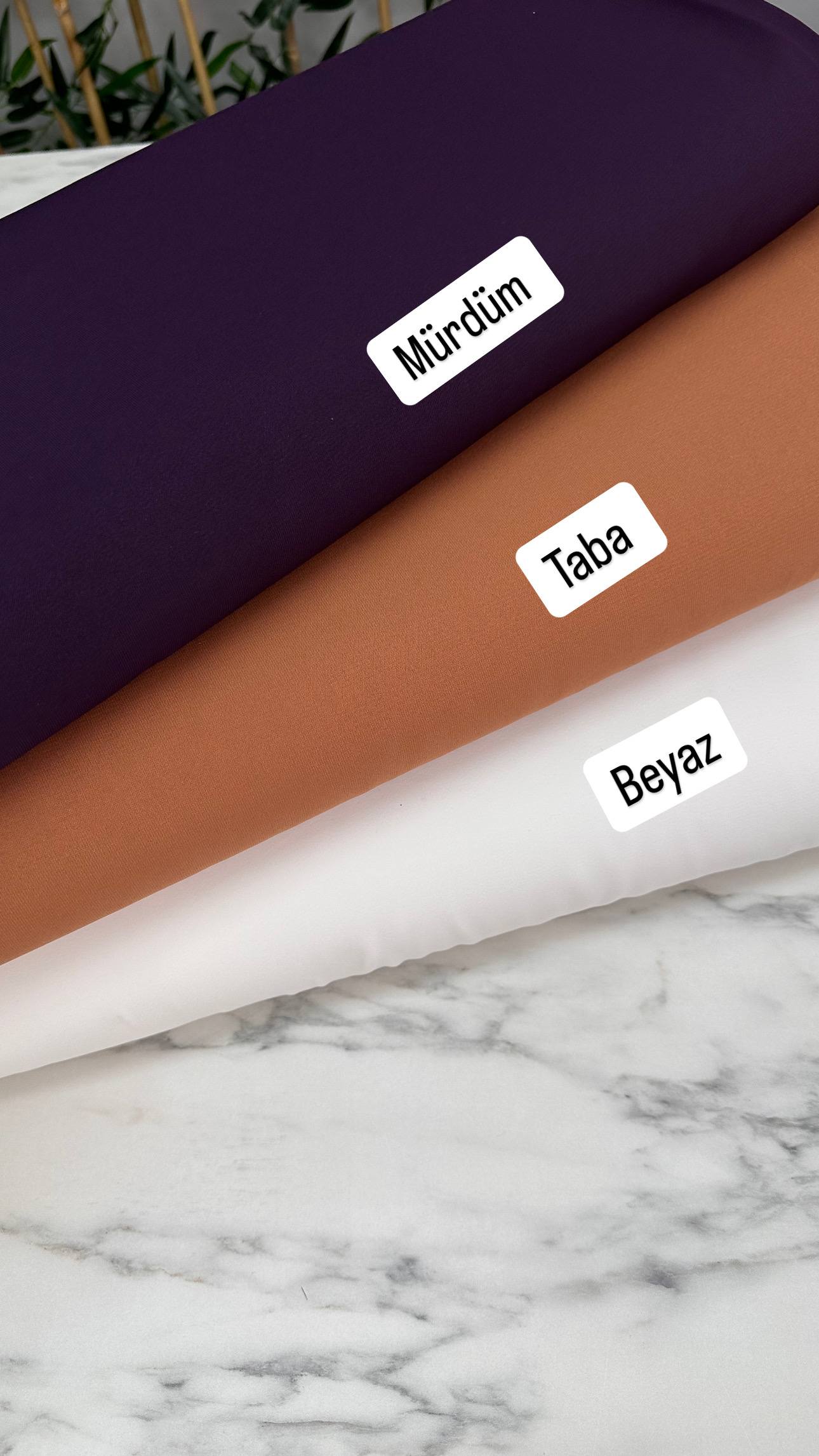 Medine İpeği Krep Kumaş Elbise Etek Abaya Ferace