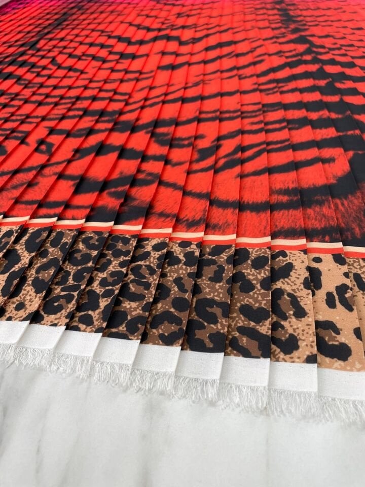 Zepar Desen Ebiselik Eteklik Pilise Şifon Kumaş