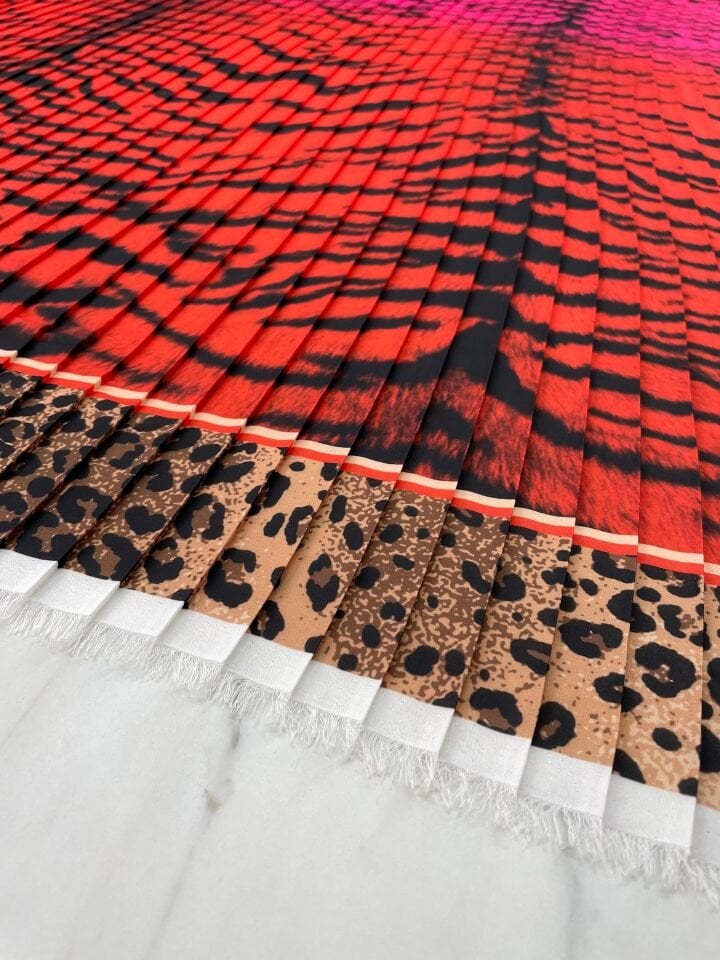 Zepar Desen Ebiselik Eteklik Pilise Şifon Kumaş