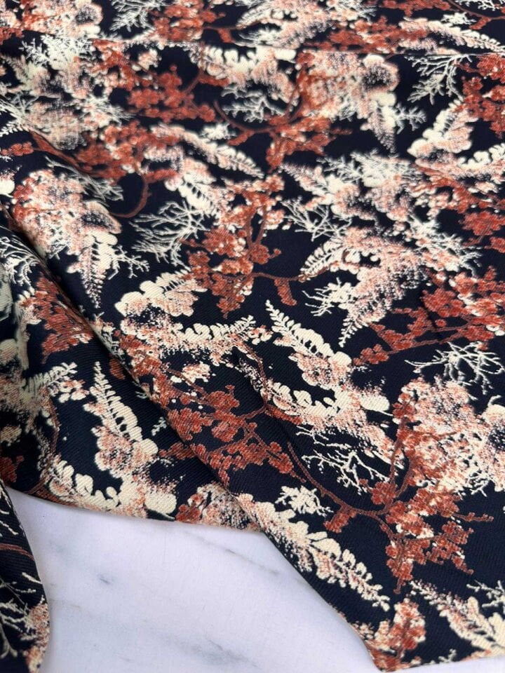 90 CM Dar Kaşmir Viskon Yumuşak Dökümlü