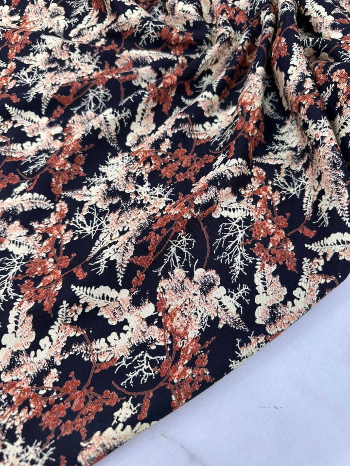 90 CM Dar Kaşmir Viskon Yumuşak Dökümlü