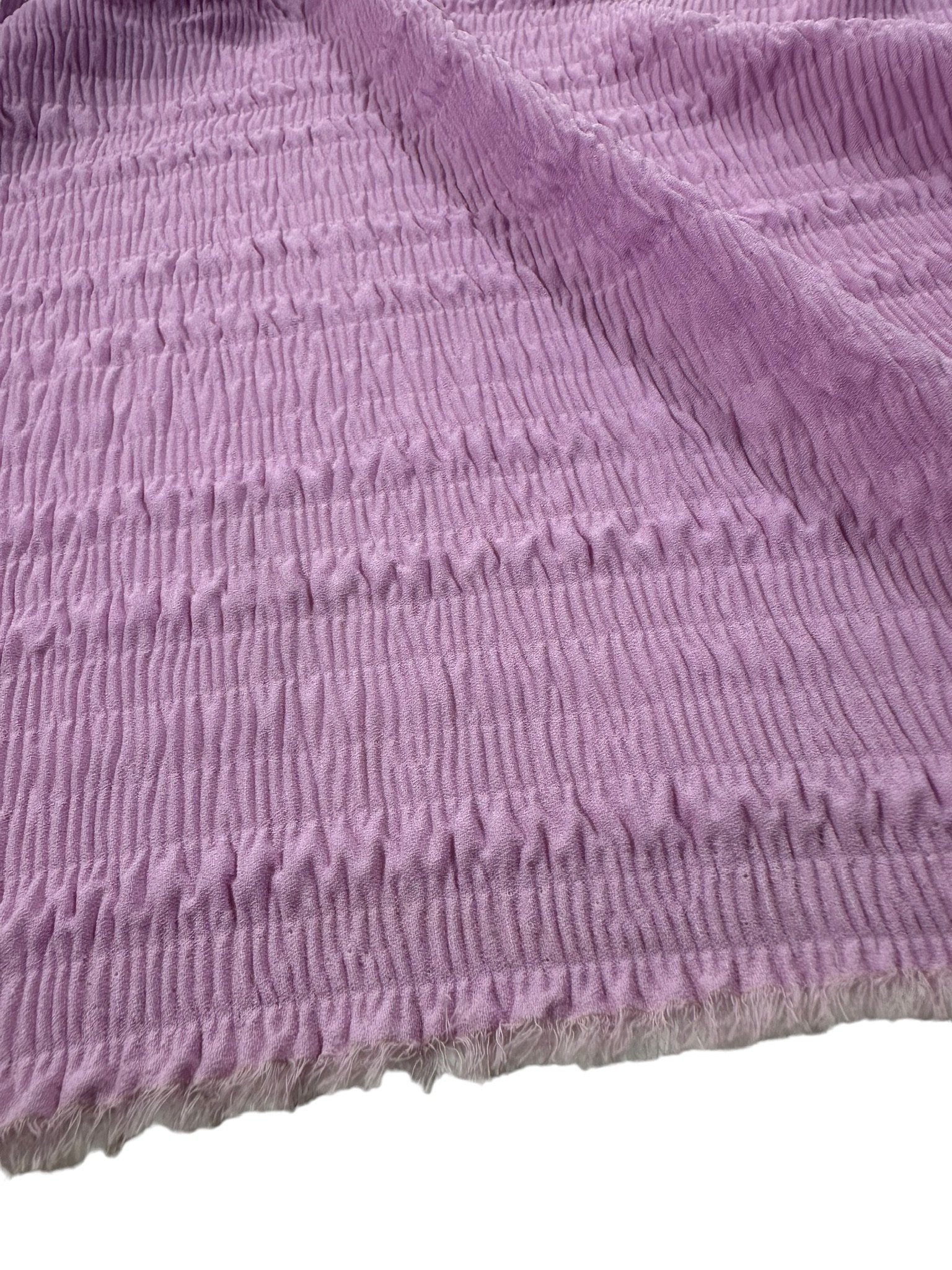 Leylak Ebiselik Eteklik Pilise Şifon Kumaş