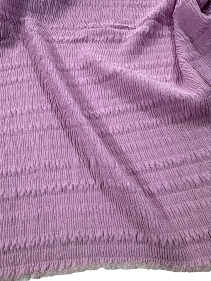 Leylak Ebiselik Eteklik Pilise Şifon Kumaş