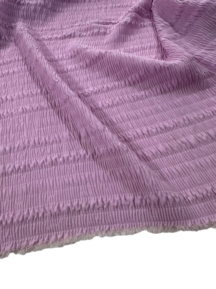 Leylak Ebiselik Eteklik Pilise Şifon Kumaş