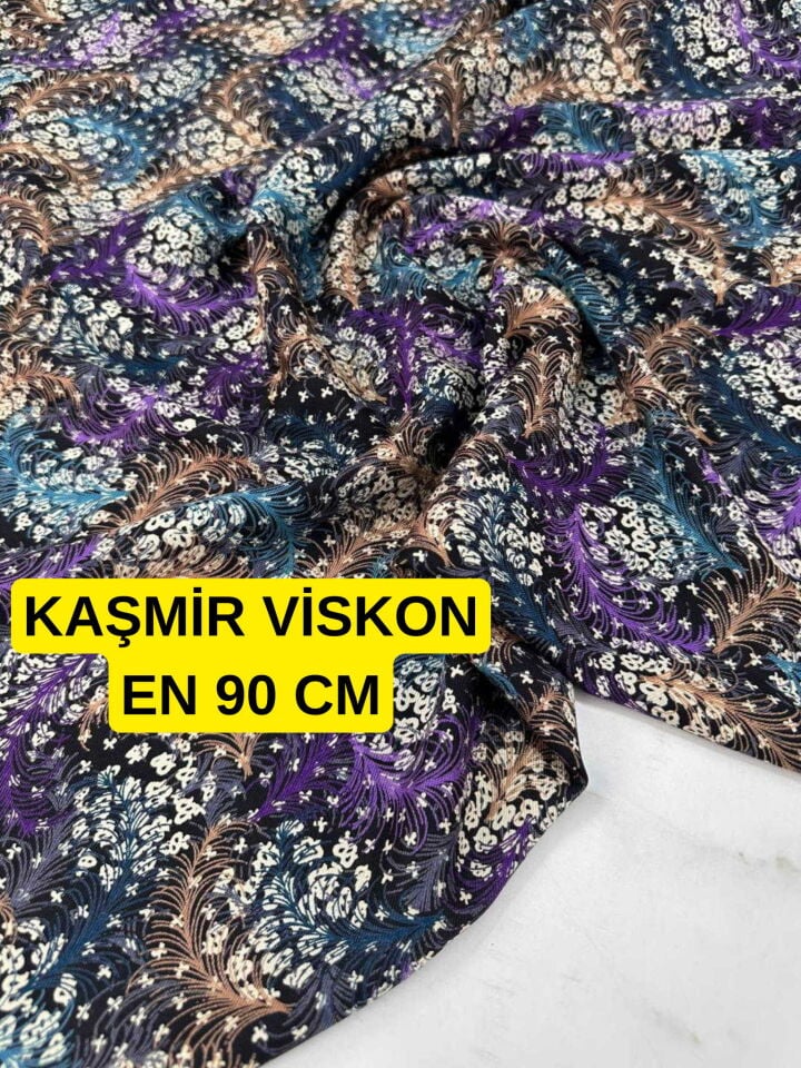 90 CM Dar Viskon Elbise Etek Gömlek Şalvar