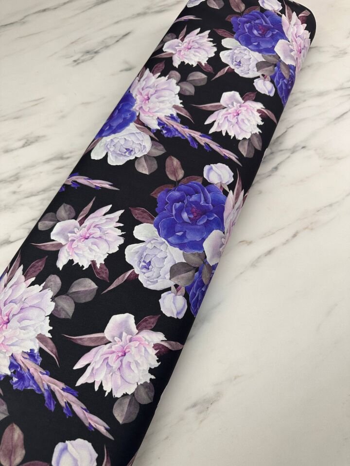 Desenli krep Kumaş Elbise Etek Gömlek Şalvar