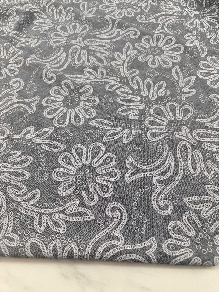 Desenli Kot Kumaş Elbise Etek Gömlek Pantolon