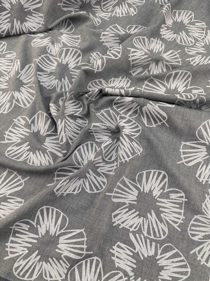 Desenli Kot Kumaş Elbise Etek Gömlek Pantolon Abaya