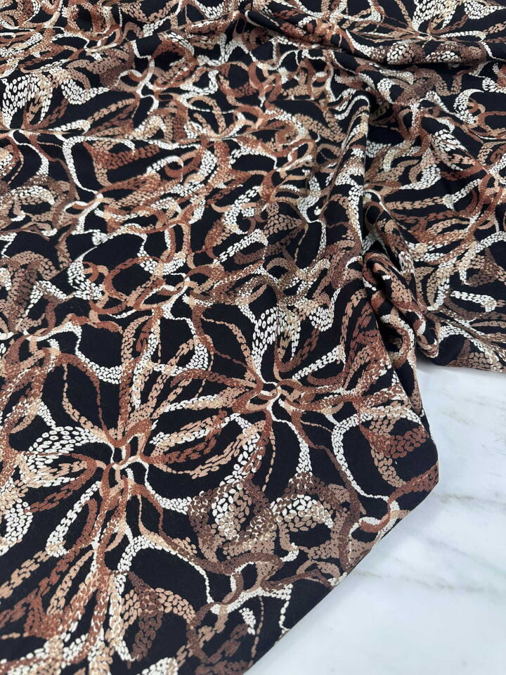 Tek En 90 cm Viskon Kumaş Yumuşak Dökümlü