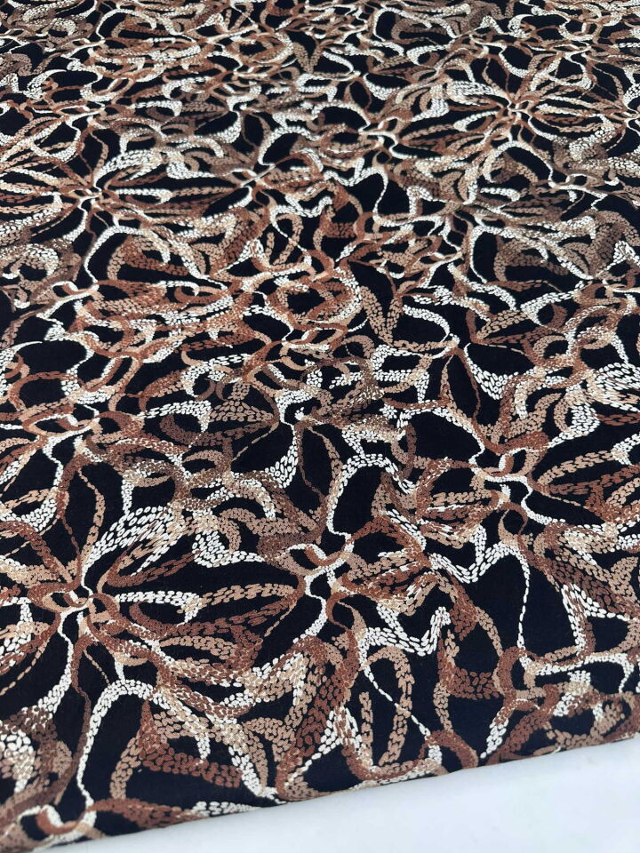 Tek En 90 cm Viskon Kumaş Yumuşak Dökümlü