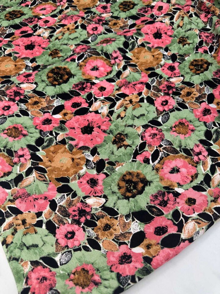 Tek En 90 Cm Viskon Kumaş Yumuşak Dökümlü