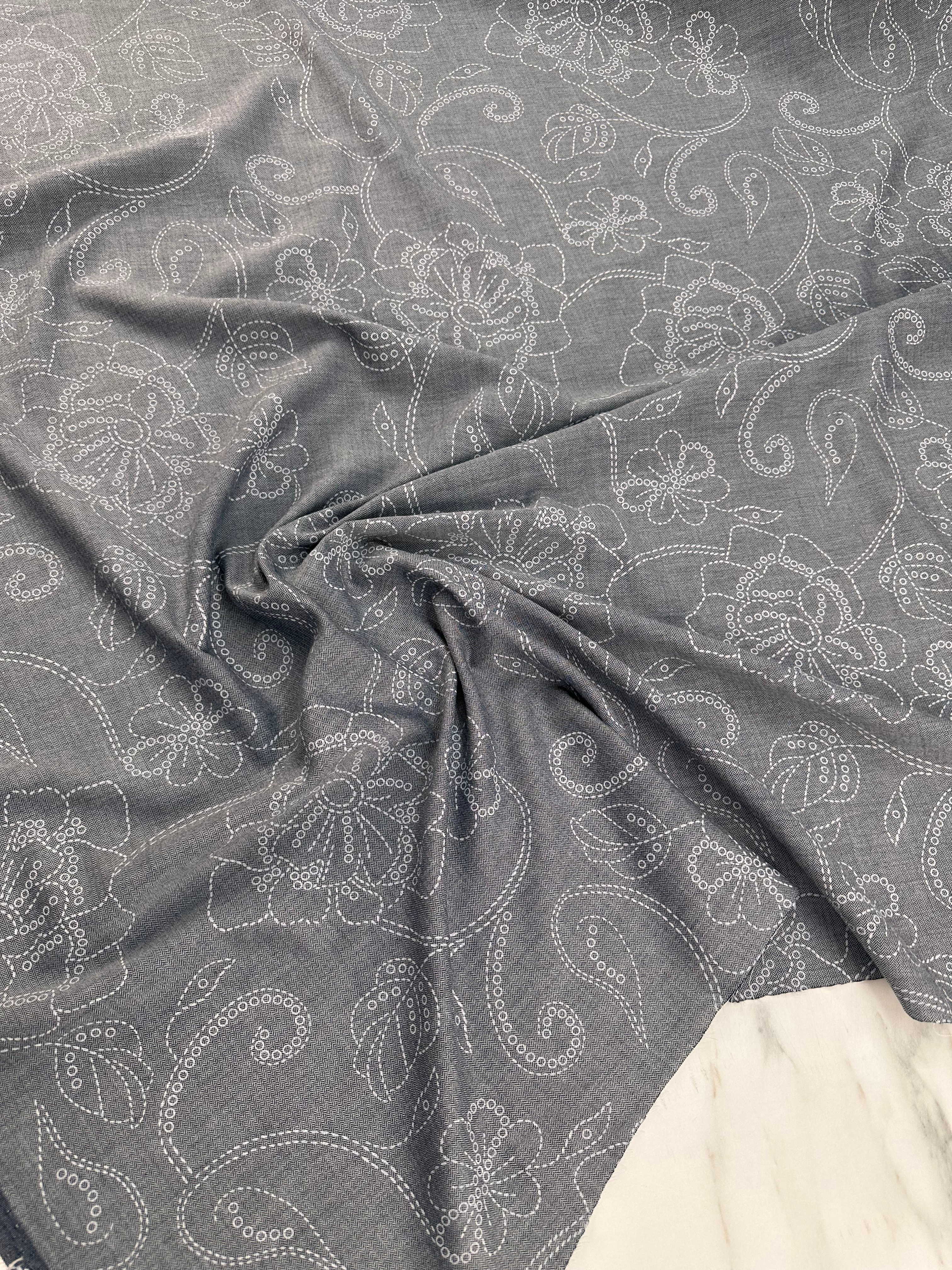 Desenli Kot Kumaş Elbise Etek Gömlek Pantolon Abaya