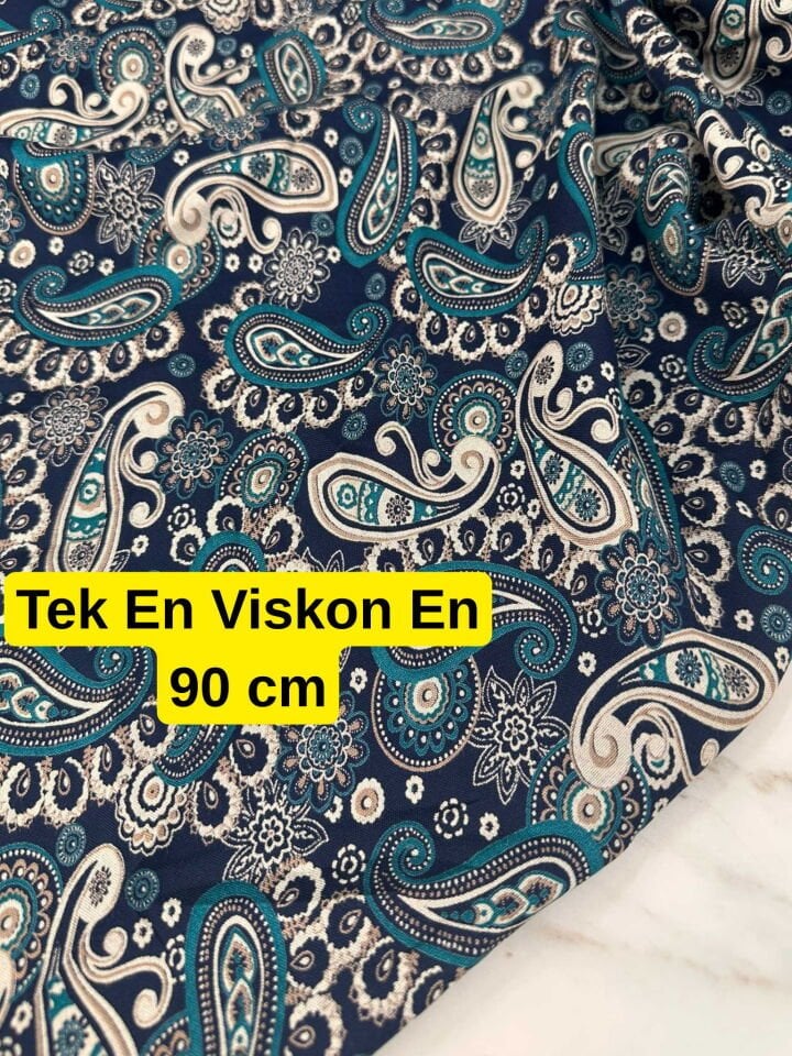 Tek En Dar Viskon Yumuşak Dökümlü