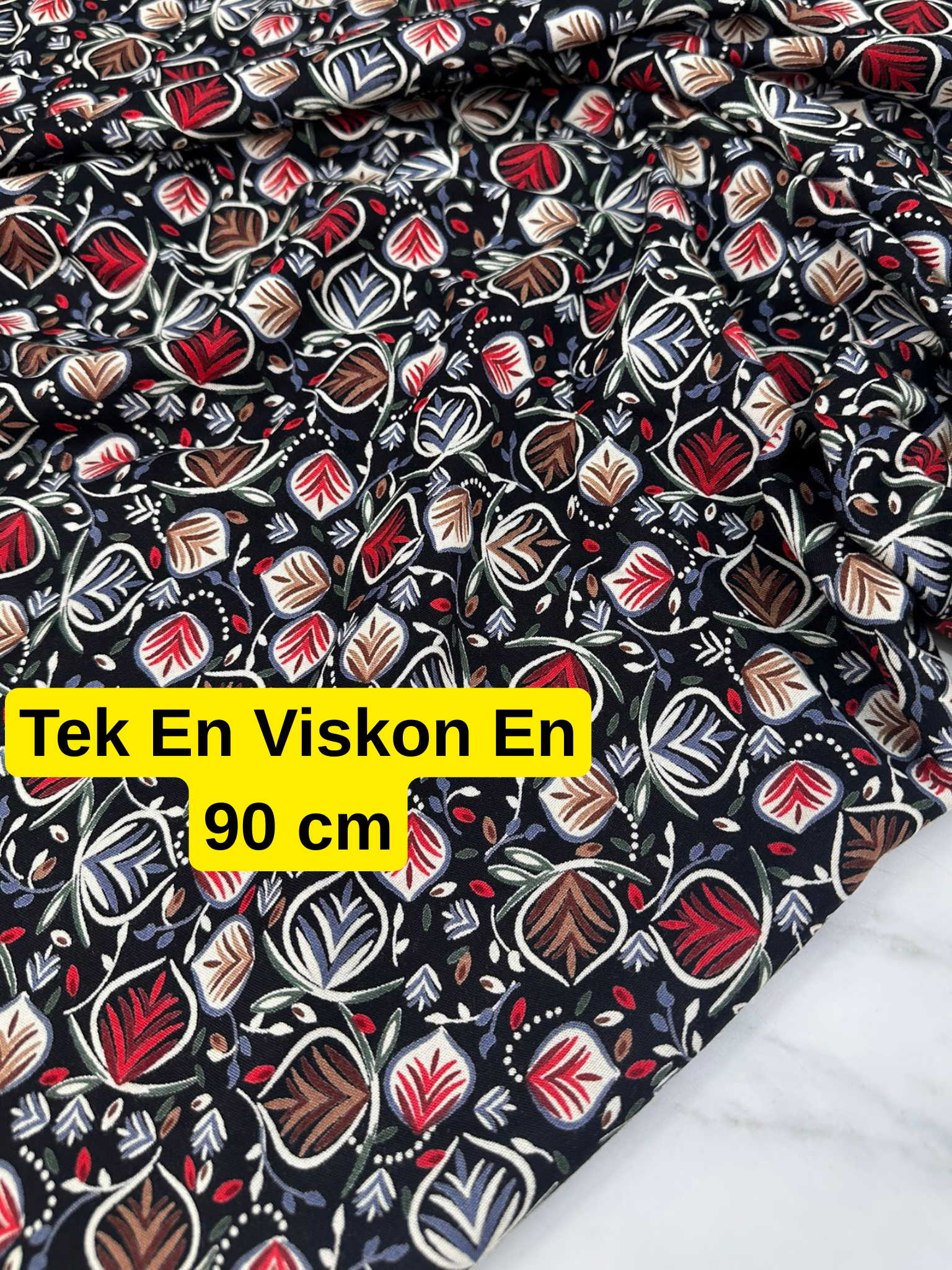 Tek En Dar Viskon Yumuşak Dökümlü