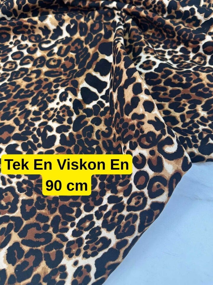 Tek En Dar Viskon Yumuşak Dökümlü