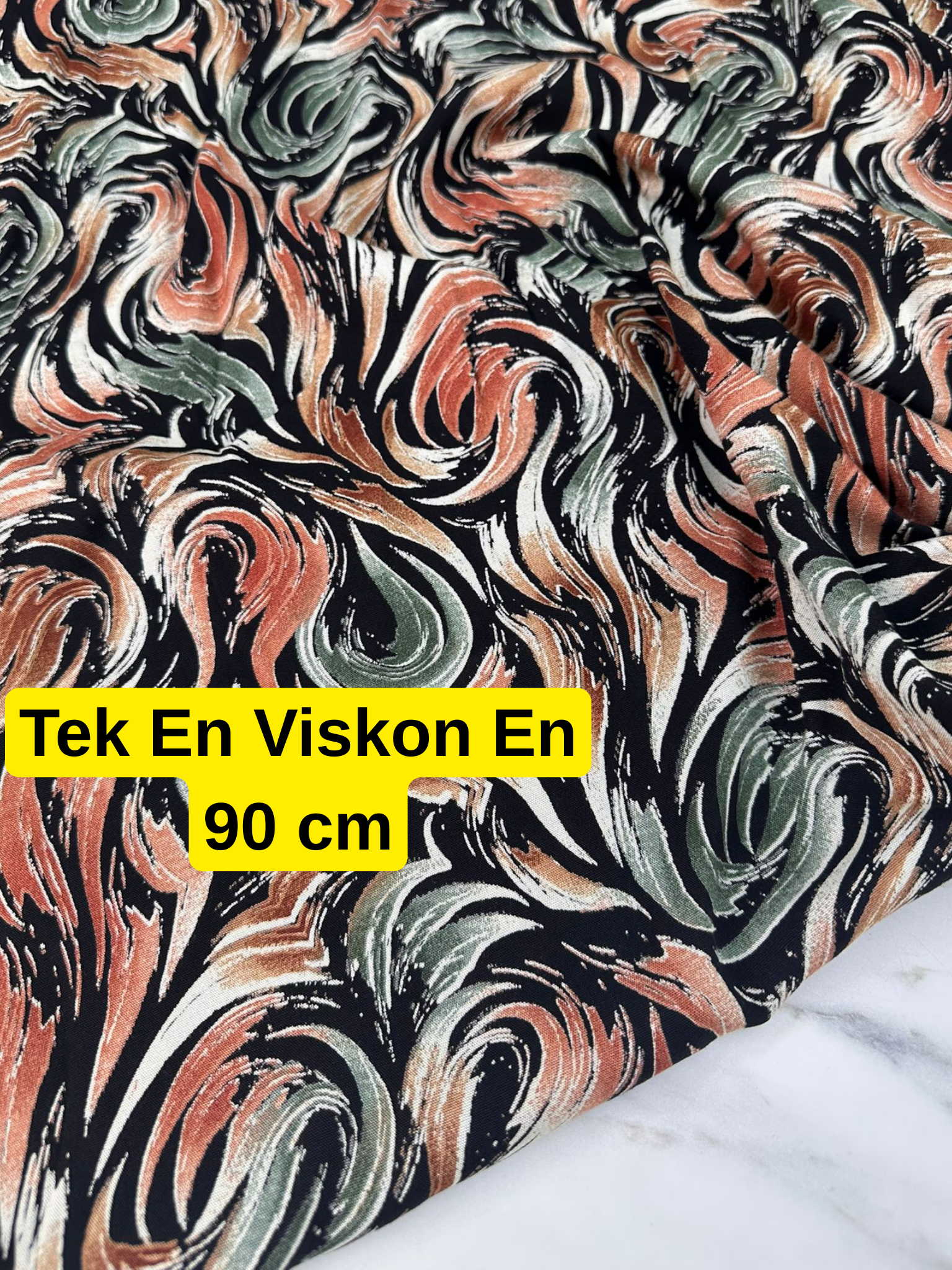 Tek En Dar Viskon Yumuşak Dökümlü