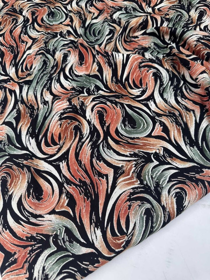 Tek En Dar Viskon Yumuşak Dökümlü