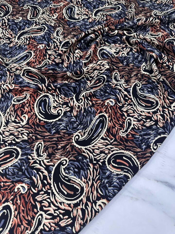 Tek En Dar Viskon Yumuşak Dökümlü