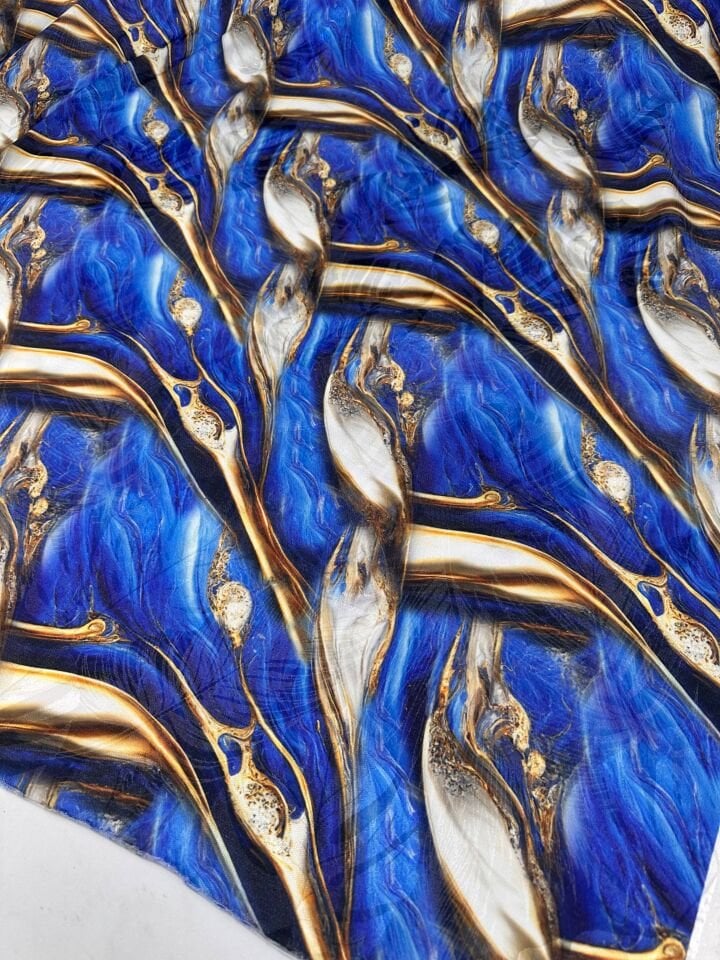 Desenli Javenes Elbise Etek Ceket Pantolon