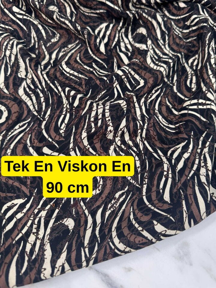 Tek En Dar Viskon Yumuşak Dökümlü