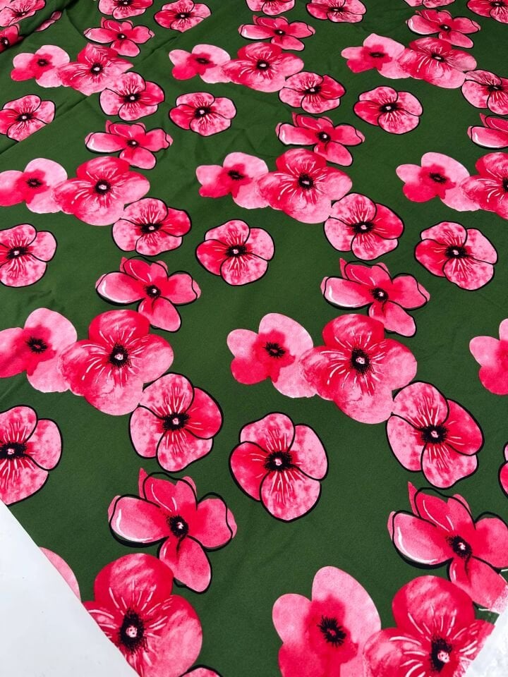 Desenli Viskon Elbise Etek Gömlek Şalvar