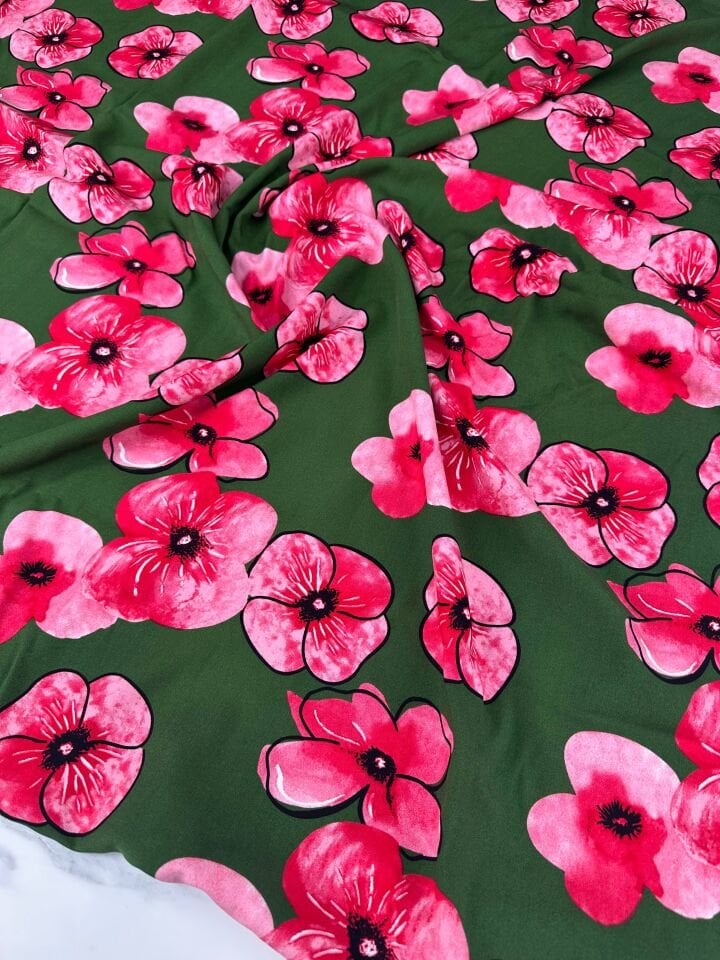 Desenli Viskon Elbise Etek Gömlek Şalvar