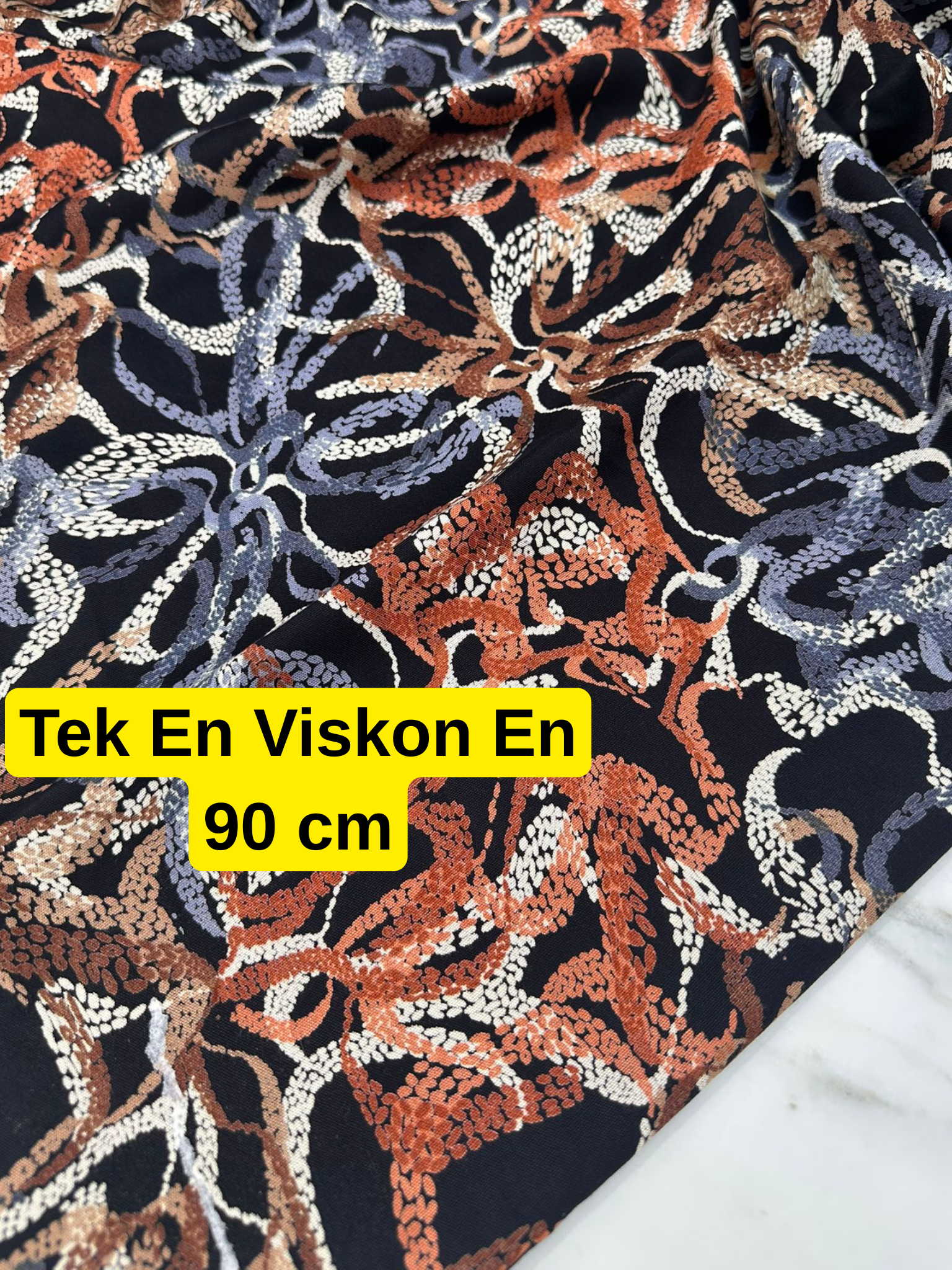 Tek En Dar Viskon Yumuşak Dökümlü