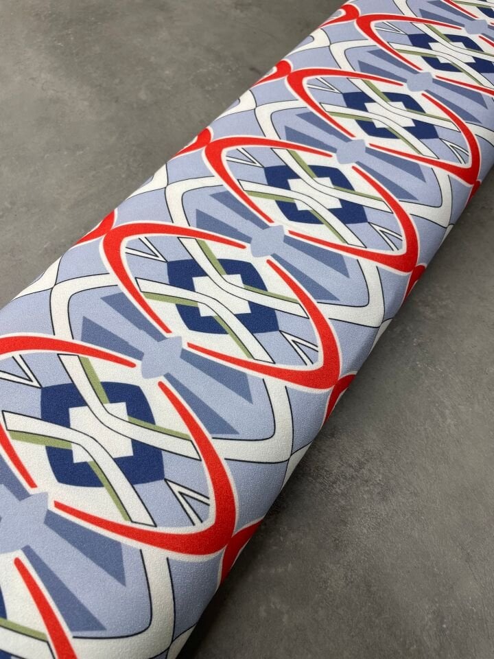 Liva Desen Likralı Elbiselik Pantolonluk Dabıl Krep