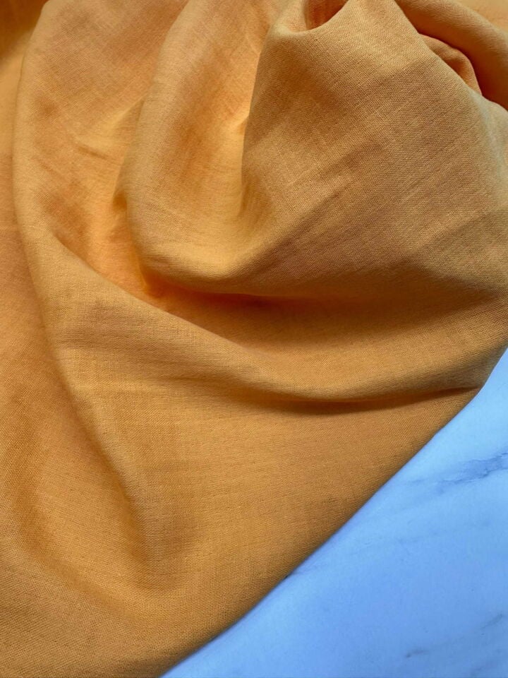 Çift Kat Muslin Kumaş Yumuşak Dökümlü Akıcı