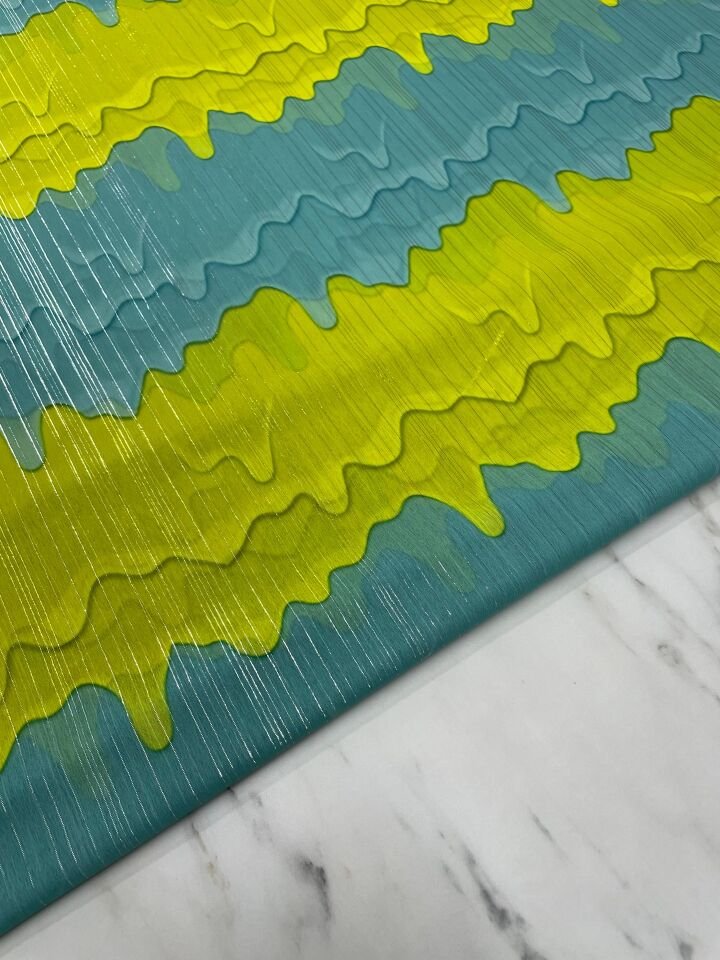 Desenli Simli Şifon Elbise Etek Gömlek Şal