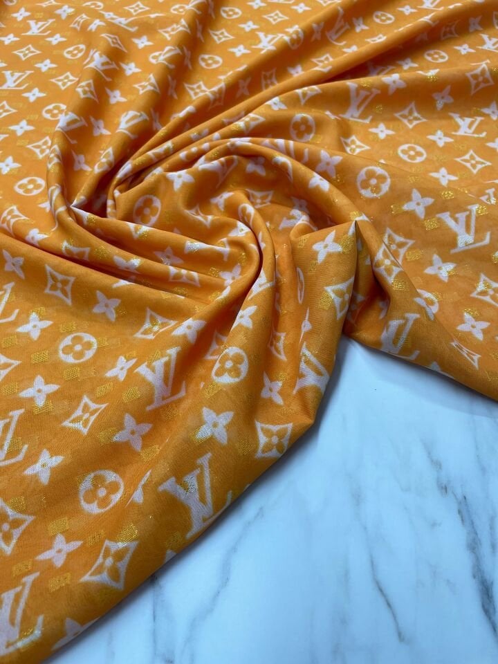 Desenli Simi Şifon Elbise Etk Gömlek Şal