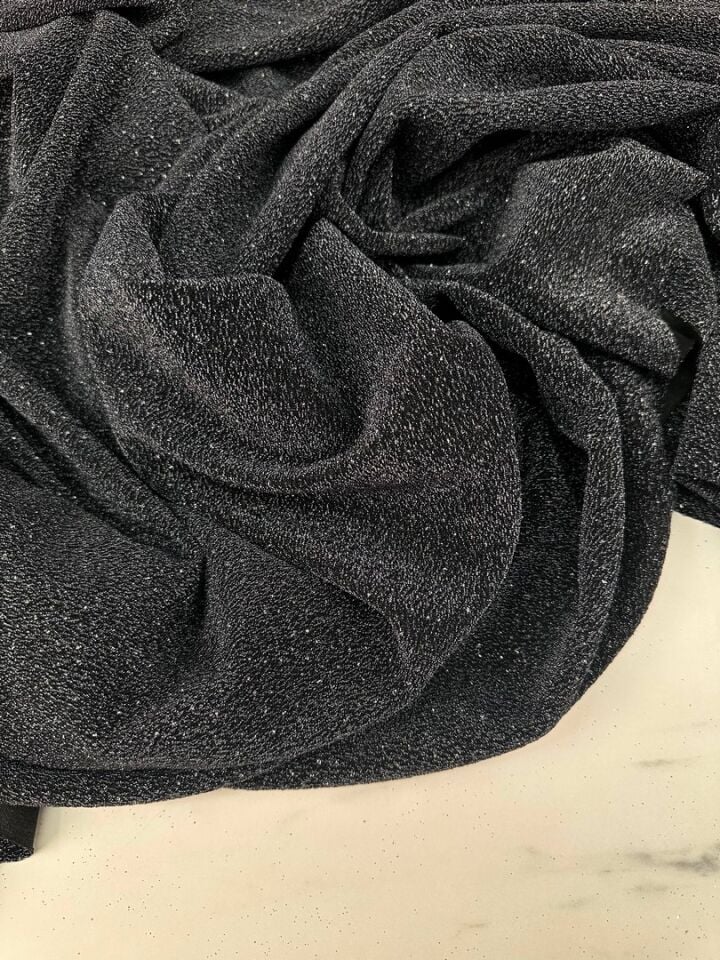 Fantazi ürün Simli Griter Etek Elbise Şalvar Bluz Abiye Elbise