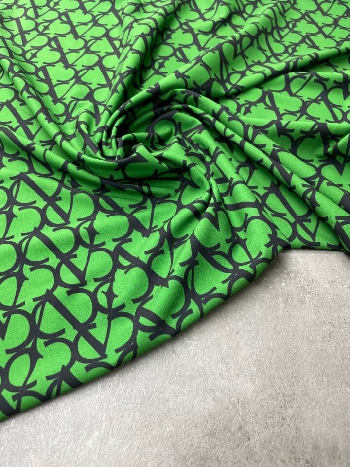 Vera Desen Likralı Elbiselik Pantolonluk Dabıl Krep