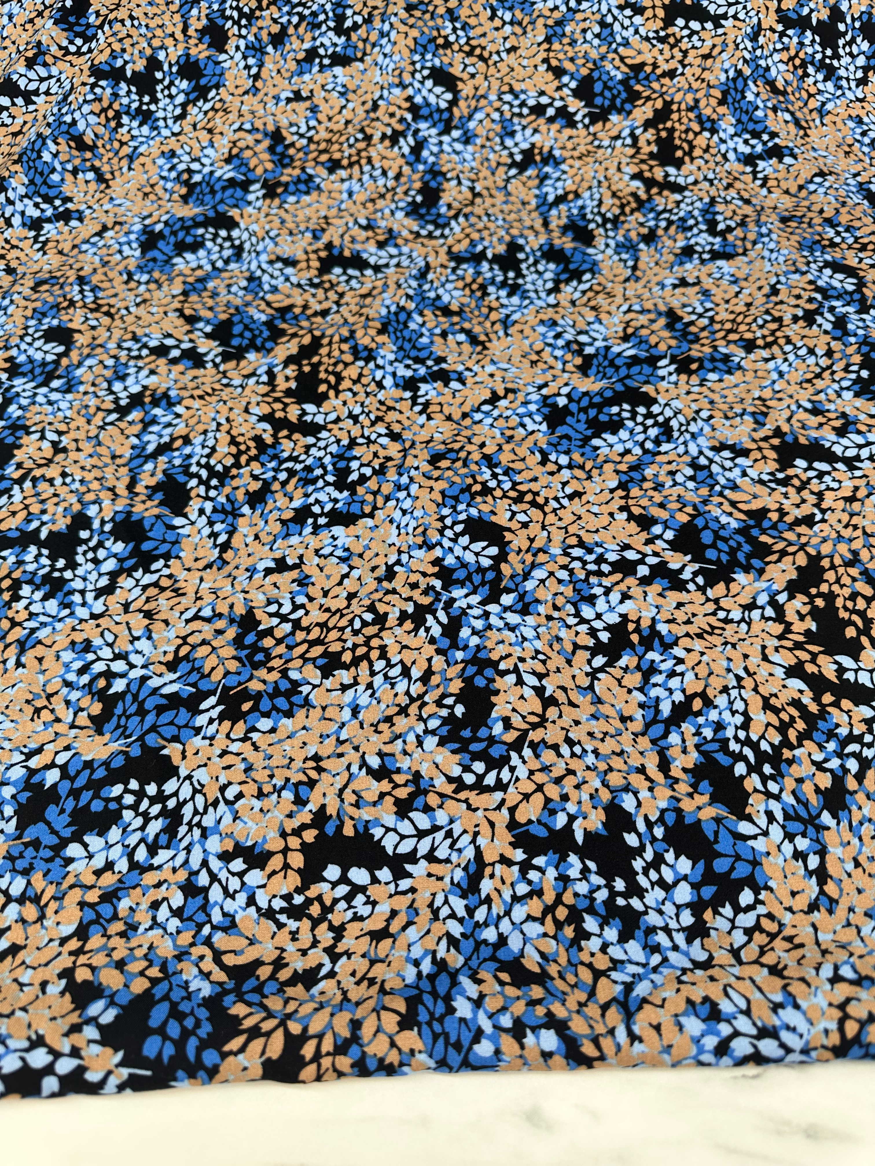 Desenli İpek Viskon Elbise Etek Gömlek Şalvar