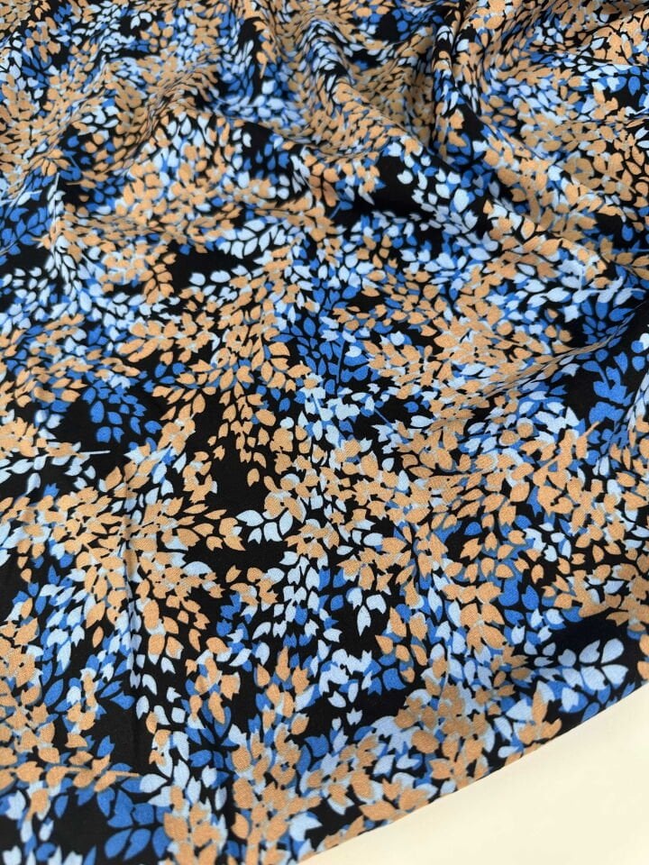 Desenli İpek Viskon Elbise Etek Gömlek Şalvar