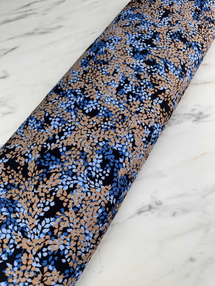 Desenli İpek Viskon Elbise Etek Gömlek Şalvar