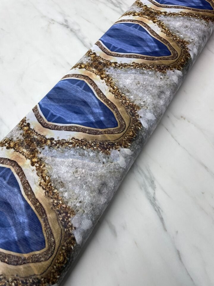 Paris Desen Elbiselik Şifon Kumaş