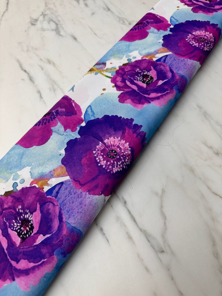 Desenli Krep Kumaş Elbise Etek Gömlek Şalvar