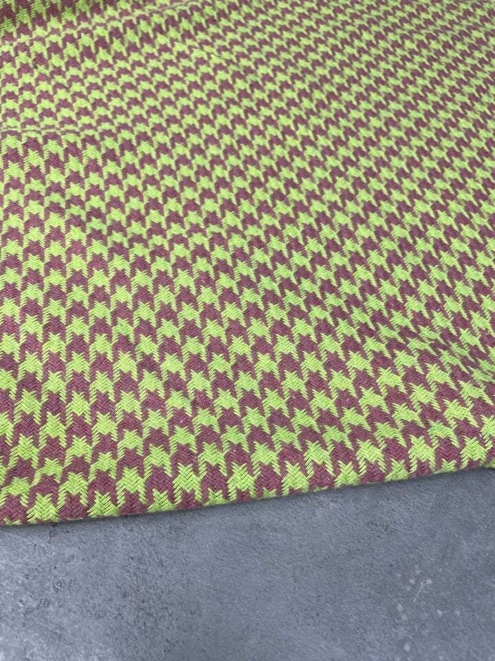 Yeşil Şanel Elbiselik Kumaş