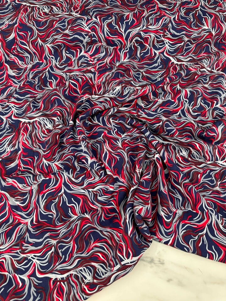 Desenli İpek Viskon Elbise Etek Gömlek Şalvar