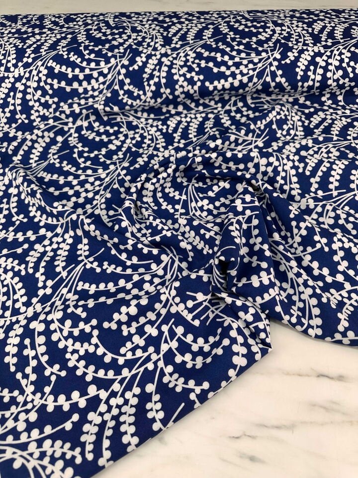 Desenli İpek Viskon Elbise Etek Gömlek Şalvar