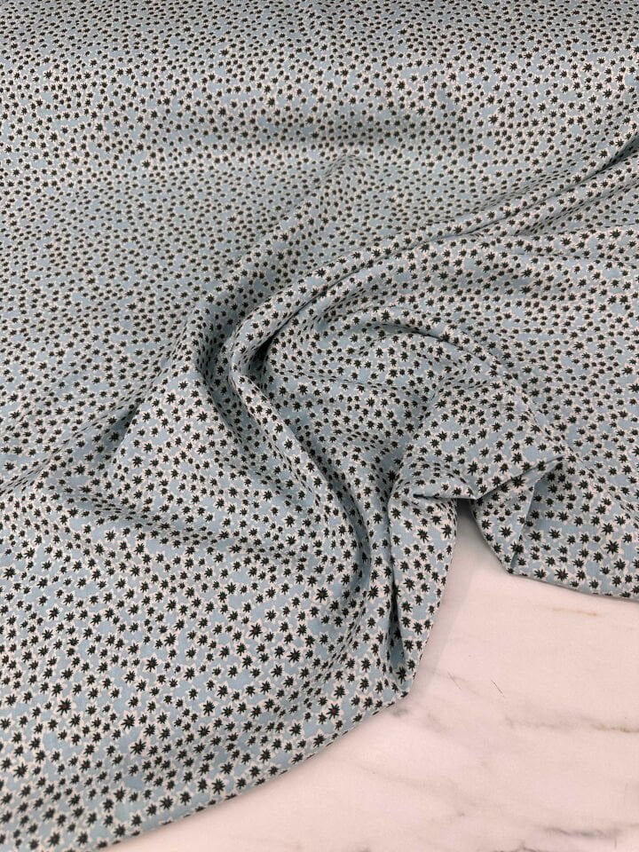 Desenli İpek Viskon Elbise Etek Gömlek Şalvar