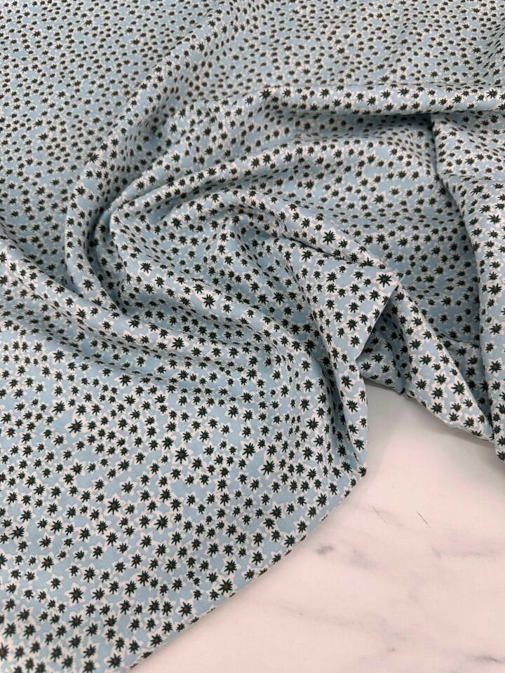 Desenli İpek Viskon Elbise Etek Gömlek Şalvar